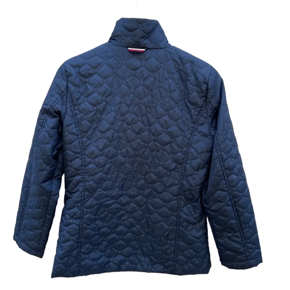 Tommy Hilfiger Classic Navy 3-In-1 All Weather Quilted Jacket Size Small - Picture 6 of 13